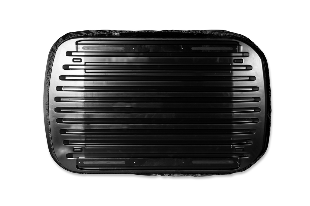 Magnum 350 черный, тиснение карбон на быстросъемах (ED5-040B)